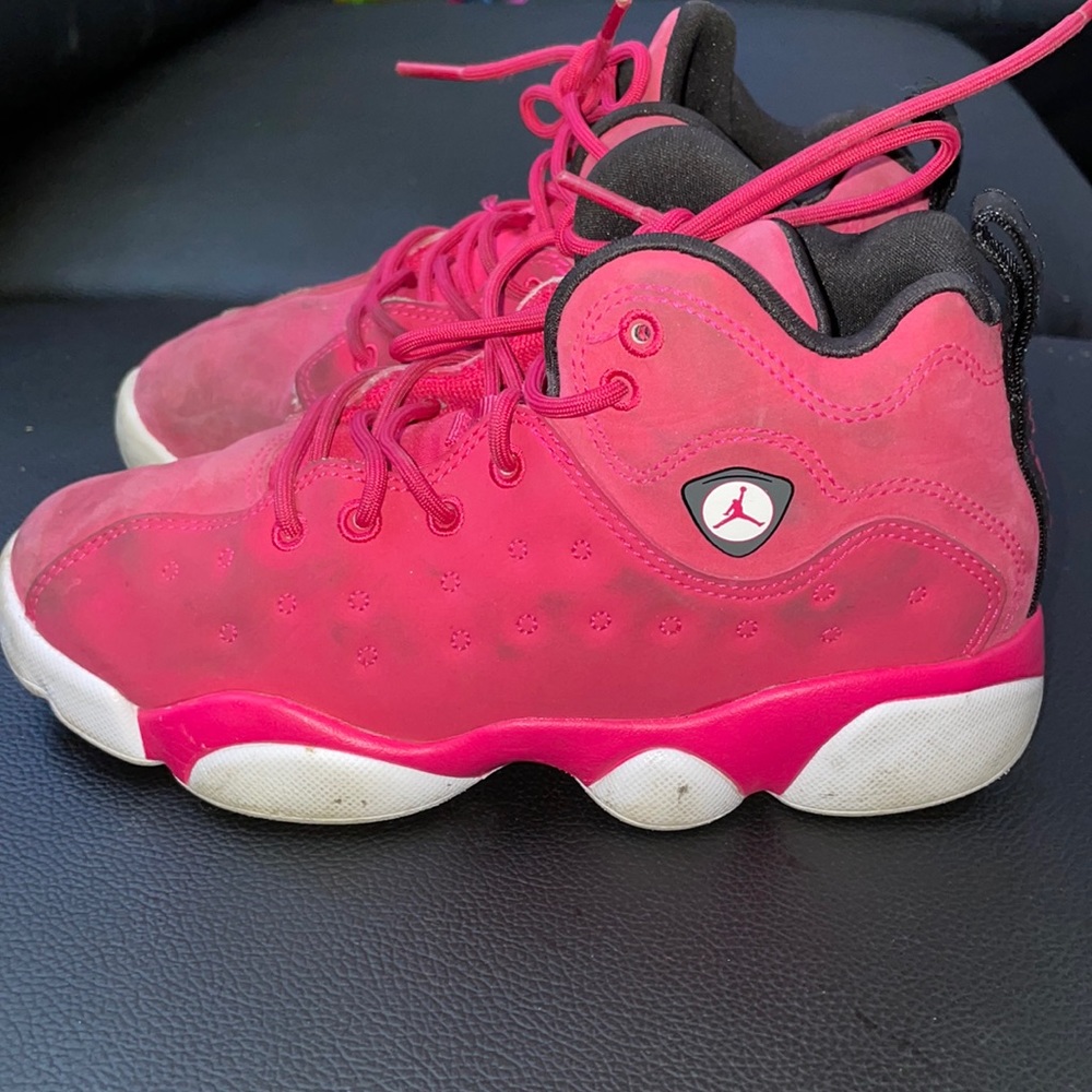 Team Jordan girls hot pink Jordan’s 🔥